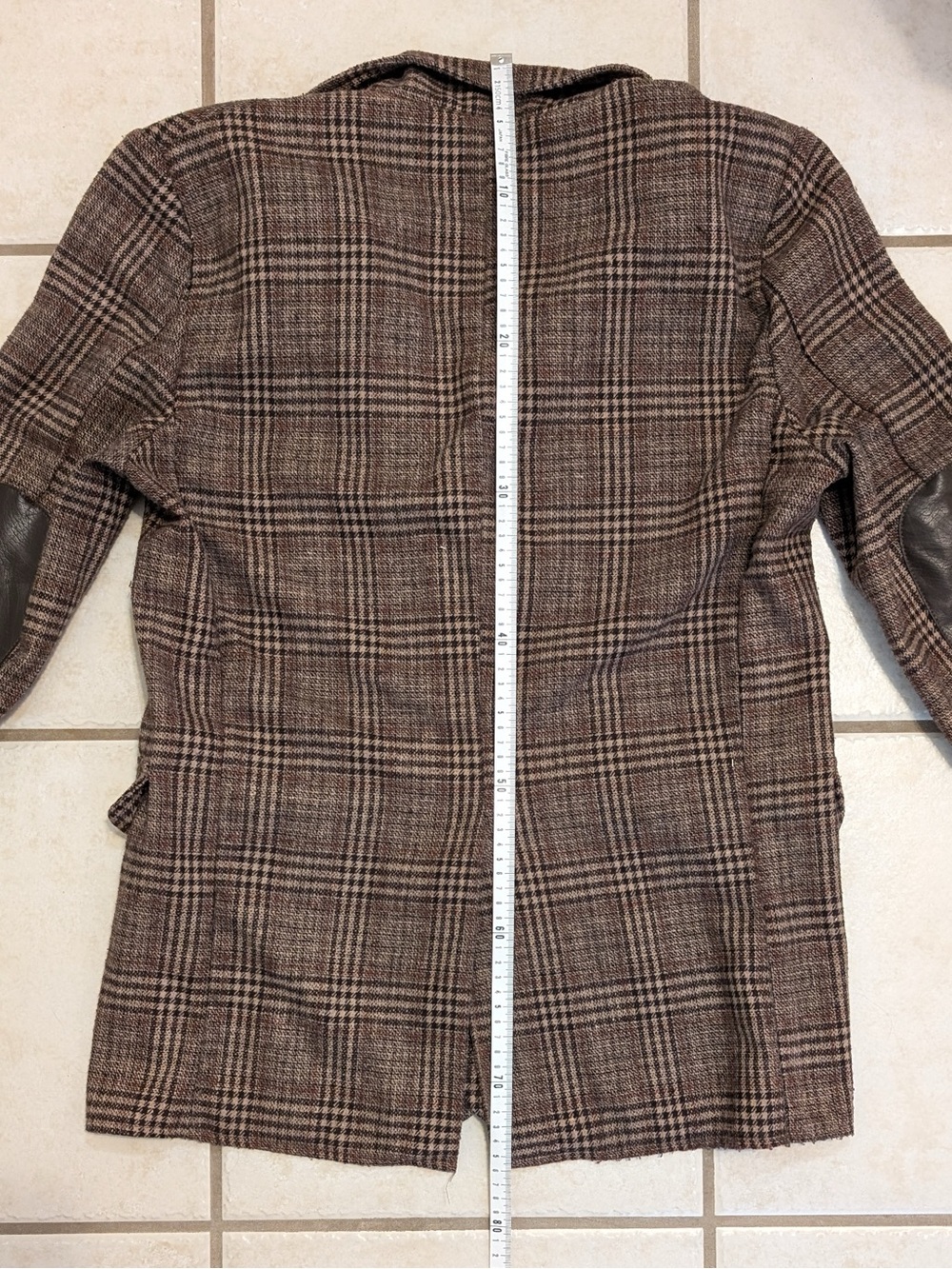 2009 Vintage Official Doctor Who Tweed Costume Blazer 11th Doctor Elbow Patch - Picture 9 of 11